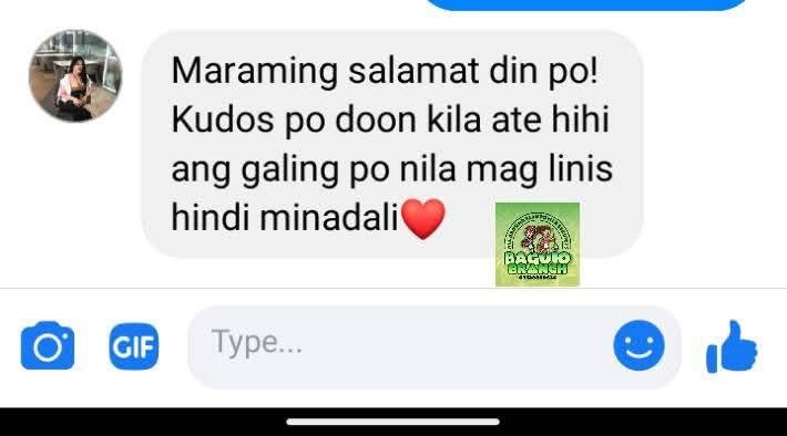 Maraming salamat din po! Kudos po doon kila ate, ang galing po nila mag-linis, hindi minadali.